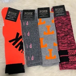 1 Free Lanyard and 4 VS Pink Knee High Socks